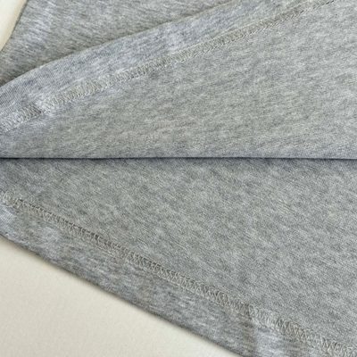 Miu Miu grey mélange cotton half-zip polo shirt — 6