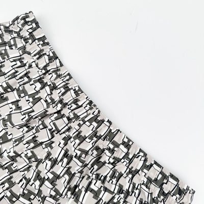Amiri Interweave Swim Shorts in Black White — 4