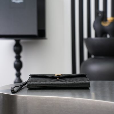 Saint Laurent Cassandre Matelassé Flap Pouches — 5