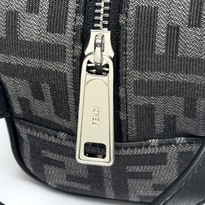 Fendi Small FF Jacquard Toiletry Case (T) — 6