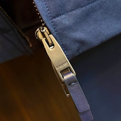 Burberry Hodson Reversible Jacket paired with matching trousers — 8