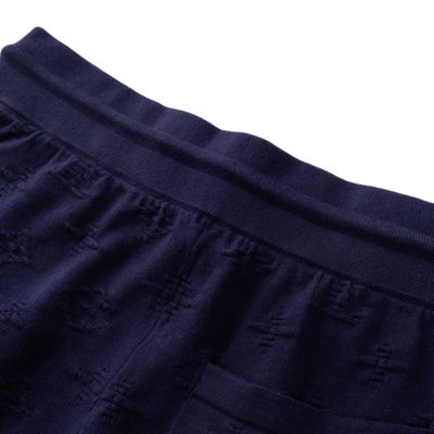 Louis Vuitton deep blue knit shorts — 4
