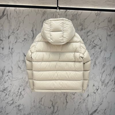 Moncler hooded short puffer jacket — 3