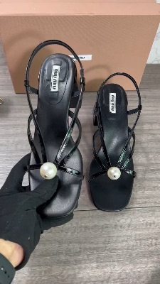 Miu Miu patent leather sandals — 5