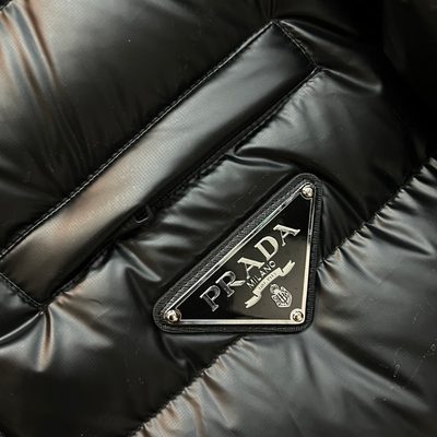 Prada shiny nylon puffer jacket — 8