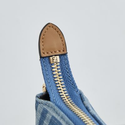 Fendi Baguette Denim Pouch (T) — 7