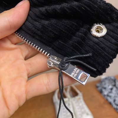 Prada Down-Filled Cotton Corduroy Vest — 7