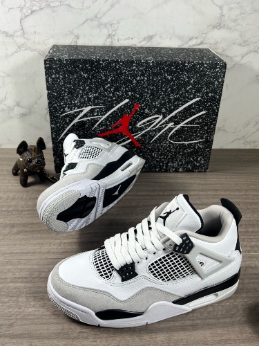 Nike Air Jordan 4 Retro sneakers in the "Military Black"