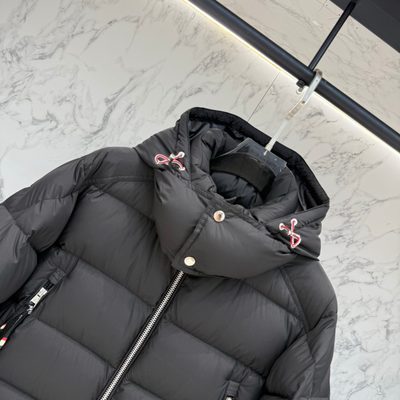 Moncler hooded short puffer jacket — 4