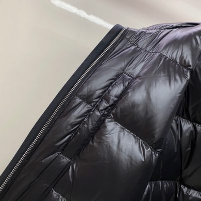 Prada Technical Fabric Down Coat — 10
