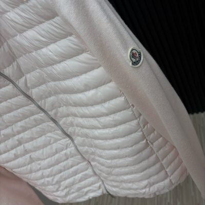 Moncler Padded Wool Zip-Up Cardigan — 7