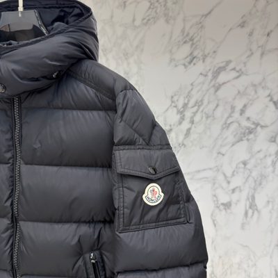 Moncler Maya Matte Short Down Jacket — 6