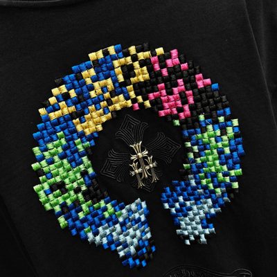 Chrome Hearts Black Casual Sunflower Tee — 9