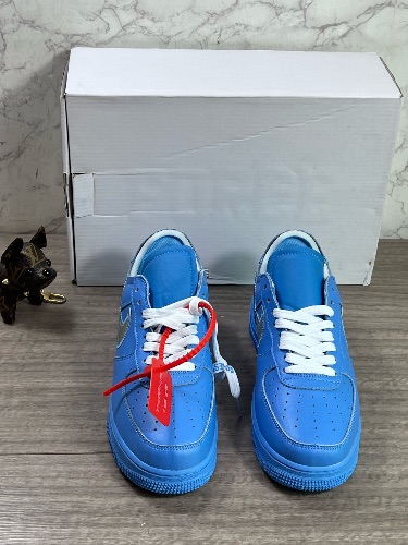 Nike Air Force 1 Low Off-White MCA University Blue sneakers — 3