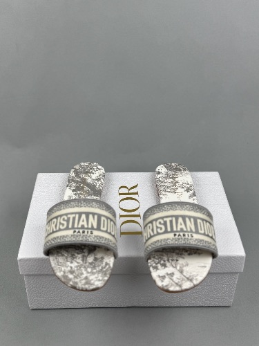 Christian Dior Toile de Jouy Sauvage Dway slides — 3