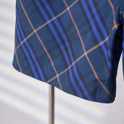 Burberry check swim shorts — 10