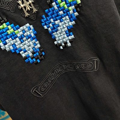Chrome Hearts Black Casual Sunflower Tee — 8