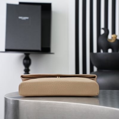 Saint Laurent Cassandre Large Envelope Pouch — 6