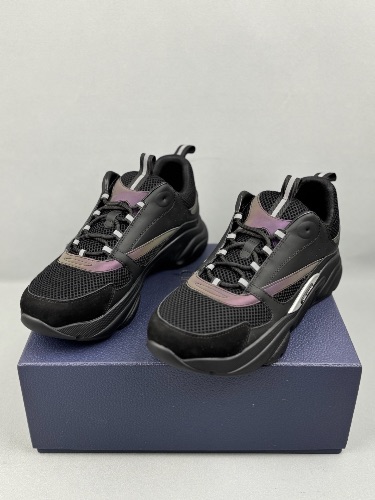Dior B22 Black Reflective sneakers