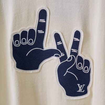 Louis Vuitton Short-Sleeved Signature Patch Crewneck — 6
