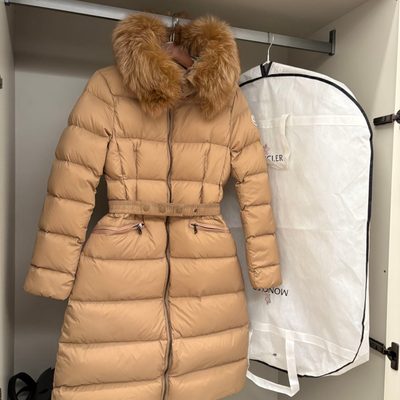 Moncler Boedic Shearling-Trimmed Down Jacket — 6