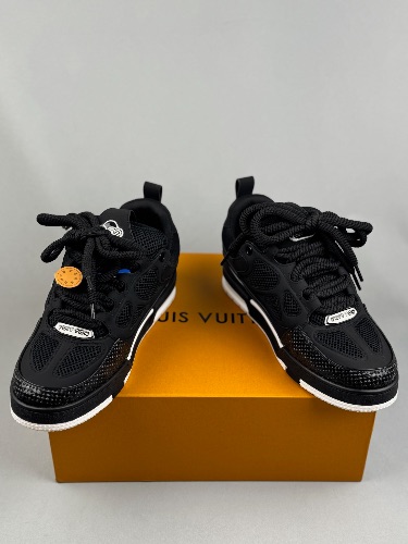 Louis Vuitton LV Skate trainers in black and white — 4