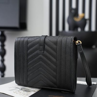 Saint Laurent Cassandre Matelassé Flap Pouch — 8
