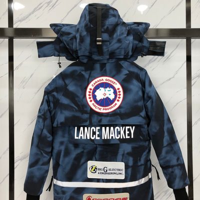 Canada Goose Expedition Parka in Abstract Blue Camo — 4
