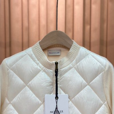Moncler Cotton Padded Cardigan — 6