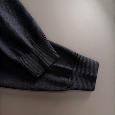 Burberry long-sleeve knit polo sweater — 3