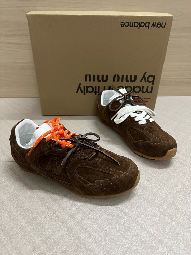 New Balance x Miu Miu 530 SL suede sneakers — 4