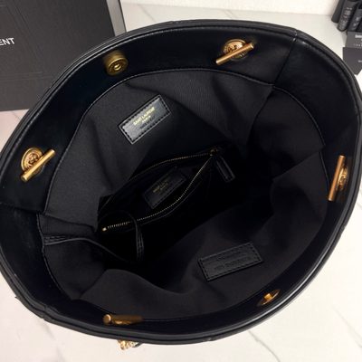 Saint Laurent Jamie Shopping quilted leather tote bag — 9