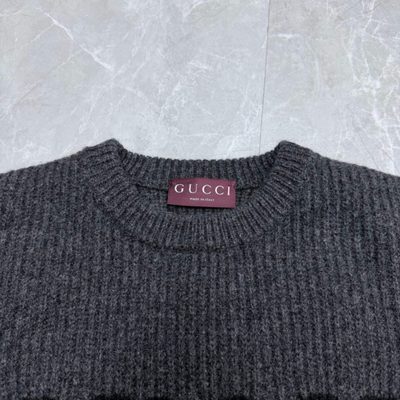 Gucci wool cashmere rib knit sweater — 3