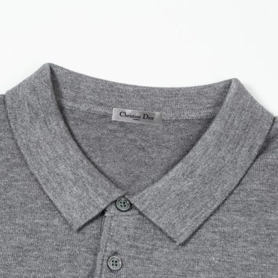 Dior long-sleeve knit polo sweater — 5