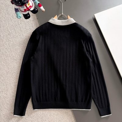 LV long-sleeve polo sweater — 9