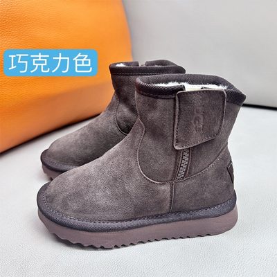 UGG kids' suede short boots — 3
