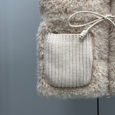Moncler Wool & Cashmere Blend Down Gilet — 4