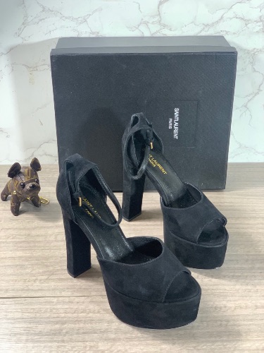 Saint Laurent Jodie platform sandals — 4