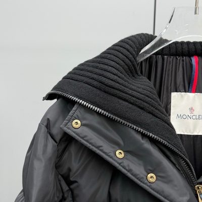 Moncler Chamer Hooded Quilted Shell Down Coat — 5
