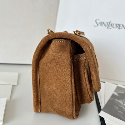 Saint Laurent Niki Mini suede shoulder bag — 4