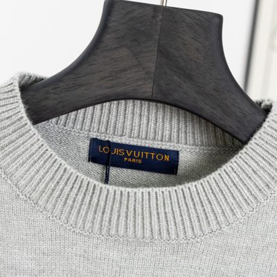 Louis Vuitton Chunky Wool-Cashmere Crewneck — 3