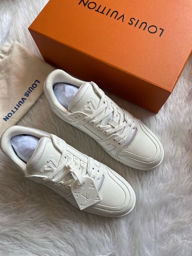Louis Vuitton Triple White LV Trainers — 3