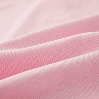 Prada piqué polo shirt in powder pink — 8