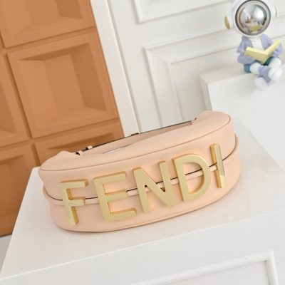 Fendi Calfskin Fendigraphy small bag (T) — 5