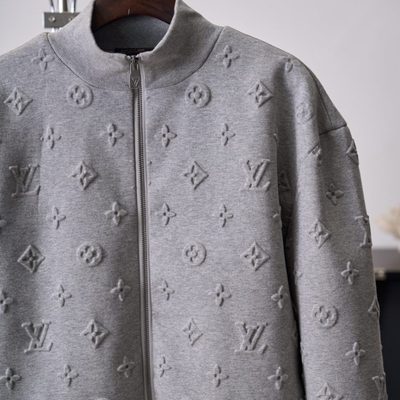 Louis Vuitton Monogram Embossed Track Top, — 6