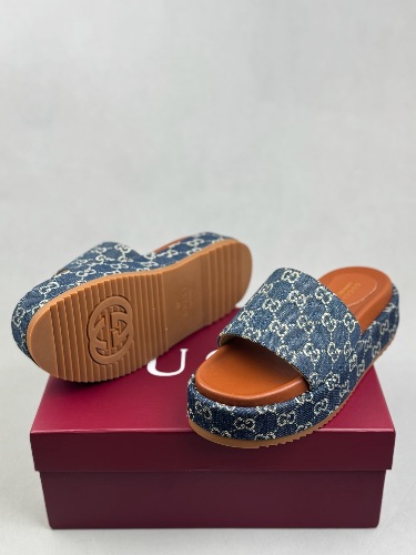 Gucci Angelina Platform Slide Sandals