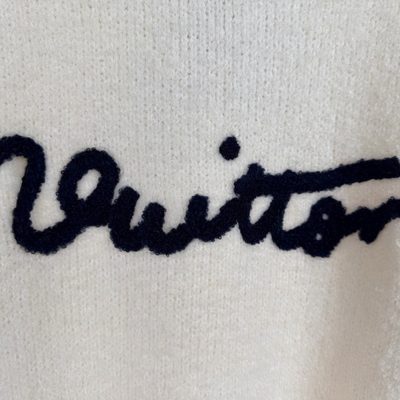 Louis Vuitton Embroidered Signature Long-Sleeved Crewneck — 6