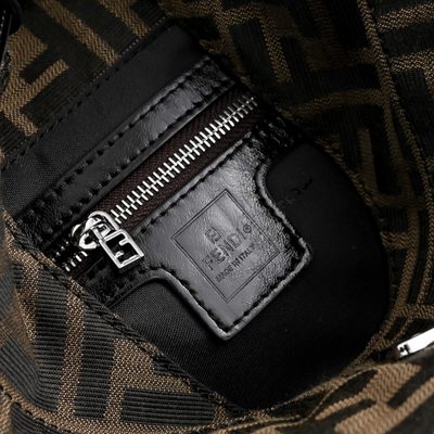 Fendi Zucca Canvas Shoulder Bag (T) — 7