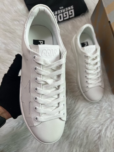 Golden Goose Purestar white leather sneakers — 3
