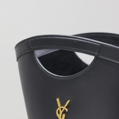 Saint Laurent Mini Celia leather tote bag — 6